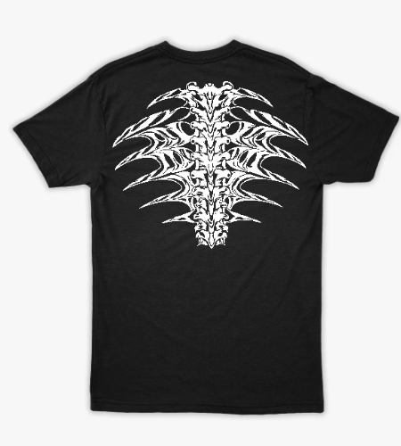تيشيرت جرافيك ري ميستيريو الأسود - WWE Rey Mysterio Mask & Spine T-Shirt - خلفي