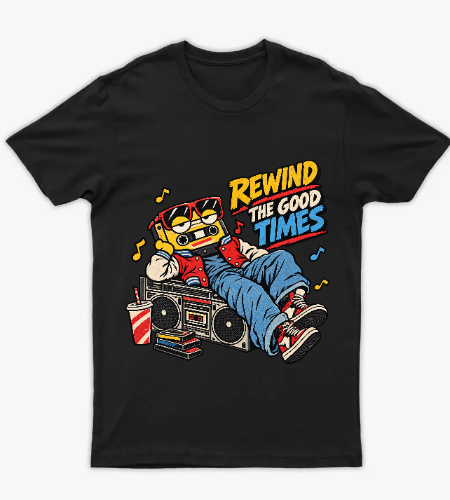 Rewind the Good Times – Retro 80s - أمامي