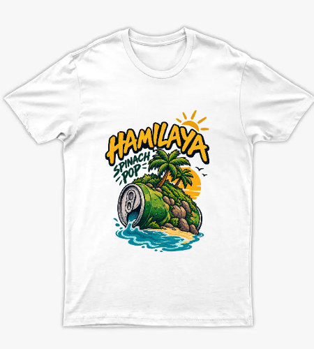 Hamilaya Spinach Pop – Tropical Island - أمامي