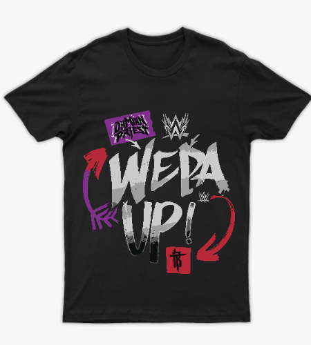 تيشيرت WWE Tag Team Champions الأسود - Awesome Truth T-Shirt - أمامي