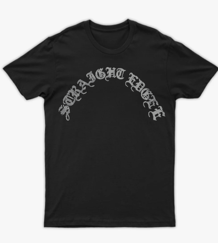 تيشيرت سي إم بانك WWE – طباعة أمامية وخلفية Straight Edge - أمامي