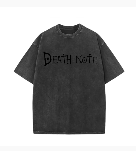 تيشرت "ديث نوت - ريوك الشينيغامي" مزدوج | ملابس أنمي ستريت وير فينتج Death Note - أمامي
