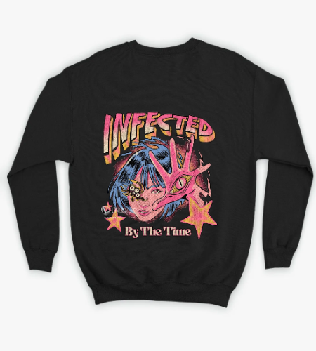 ASR Infected Vibes Tee - خلفي