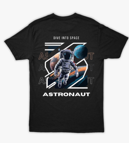 تيشيرت عصري بتصميم أنيق - خلفي