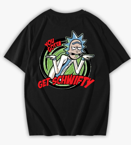 تيشيرت Rick and Morty - خلفي