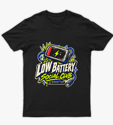Low Battery Social Club - أمامي