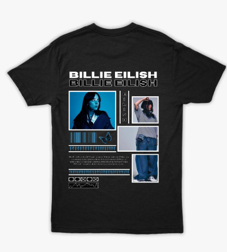 تيشيرت Billie Eilish - خلفي