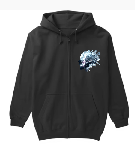 جمجمة كريستالية مضيئة - أمامي