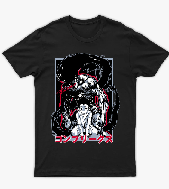 تيشرت "جون فريكس - التحول الأسطوري" | تصميم أنمي Hunter x Hunter عصري - أمامي