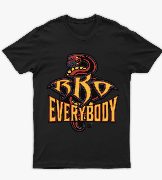 تيشرت "RKO Everybody" - تصميم راندي أورتن (The Viper) لعشاق المصارعة - أمامي