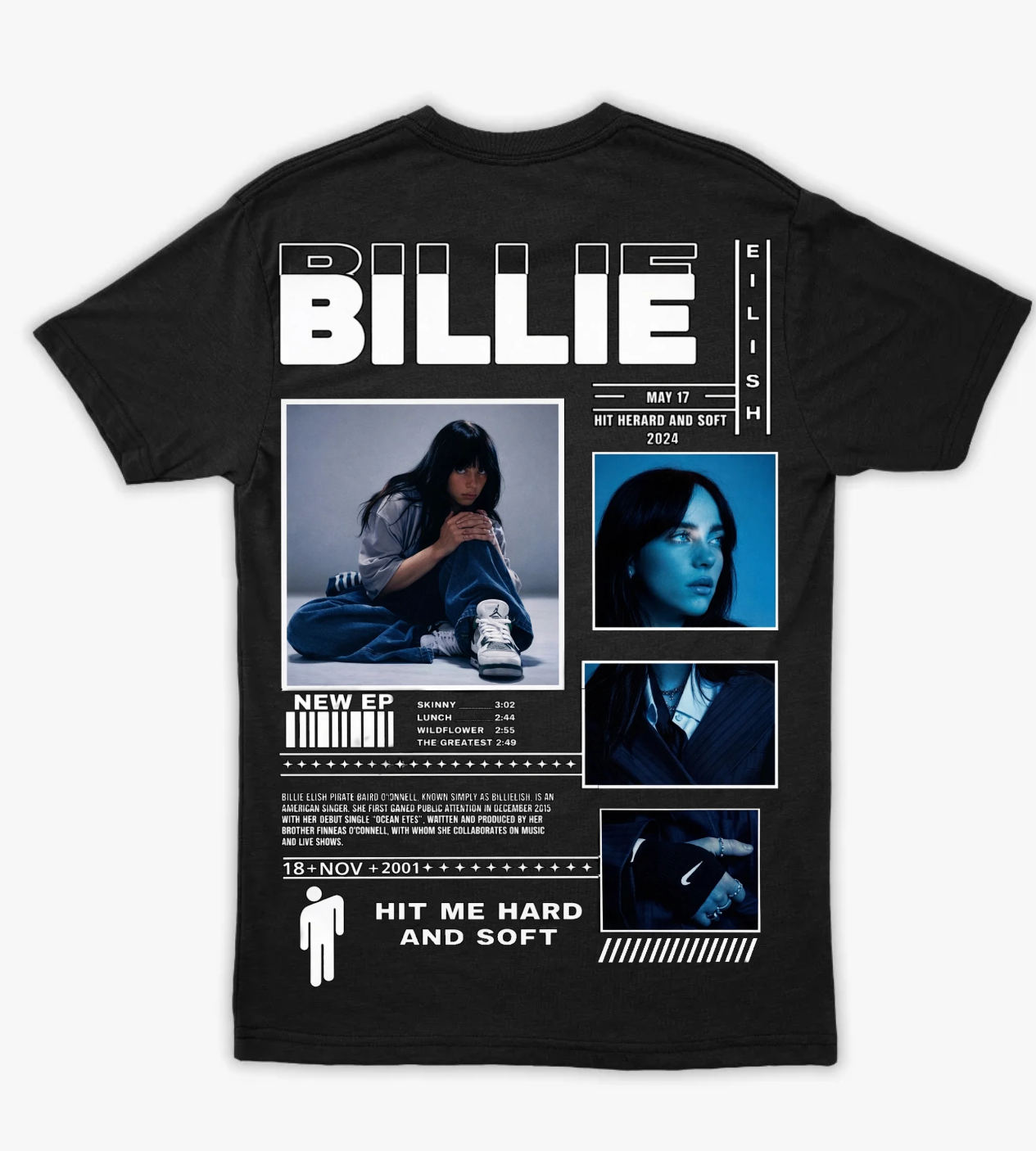 Billie eillish ضهر فقط - خلفي