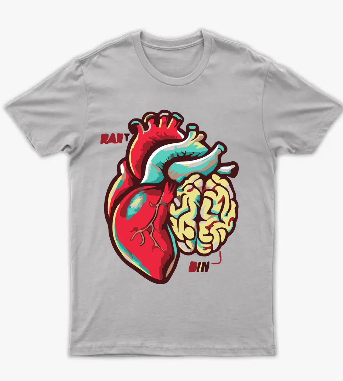 مخ والقلب مع بعض - أمامي