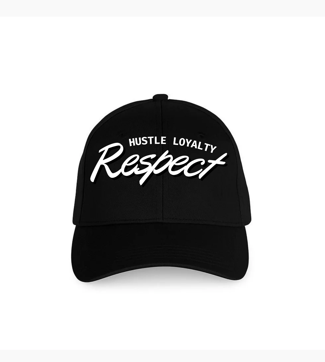 كاب respect hustle loyalty - أمامي