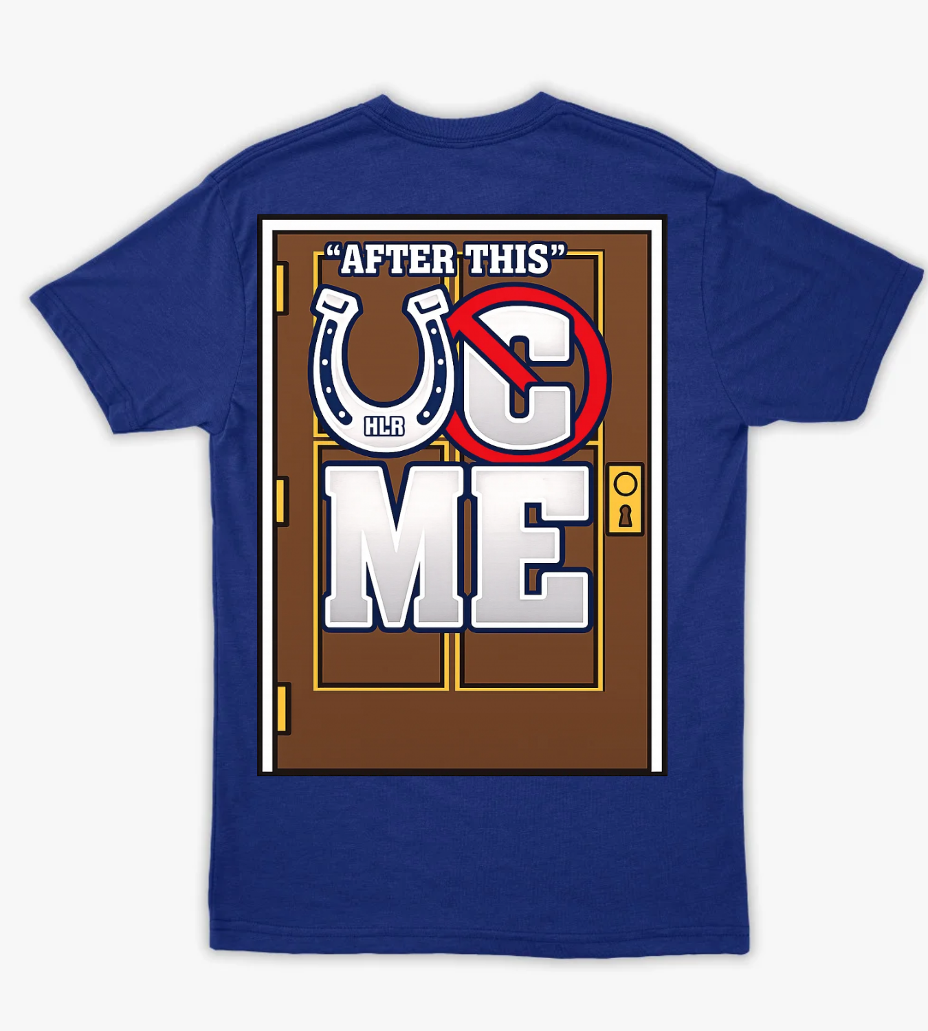 تشيرت جون سينا الازرق العوده 2025 - خلفي