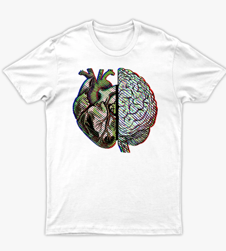 القلب مع المخ - أمامي