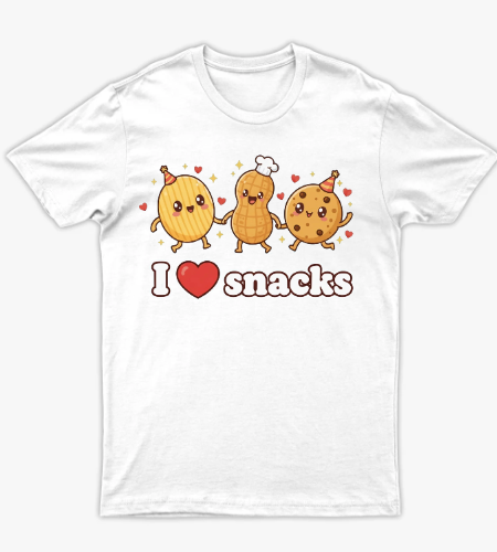 I LOVE snacks - أمامي